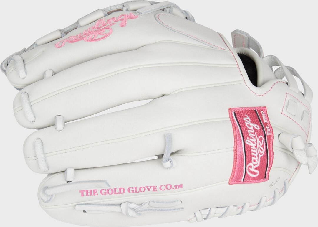 Liberty Advanced Color Series 12 in Fastpitch Glove White/Pink - Image 5