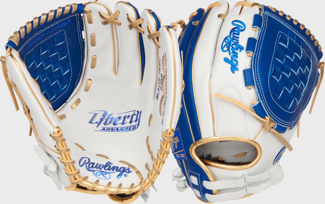 Liberty Advanced Color Series 12 in Fastpitch Glove White/Royal
