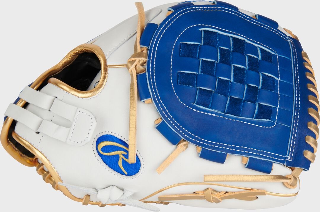 Liberty Advanced Color Series 12 in Fastpitch Glove White/Royal - Image 2