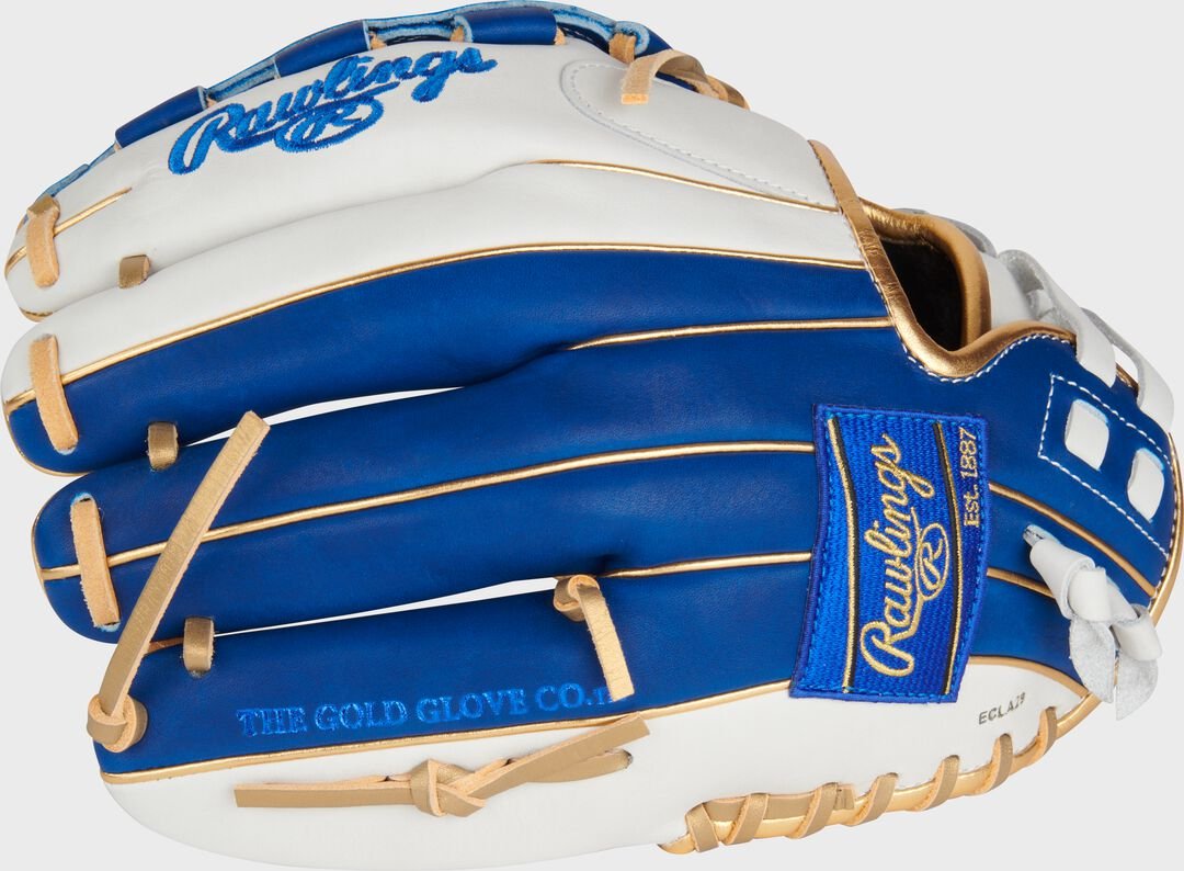 Liberty Advanced Color Series 12 in Fastpitch Glove White/Royal - Image 5