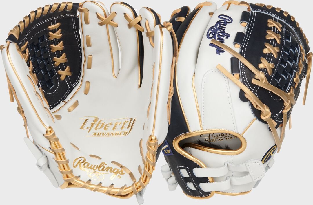 Liberty Advanced Color Series 12.5 in Fastpitch Glove White/Navy