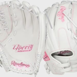 Liberty Advanced Color Series 12.5 in Fastpitch Glove White/Pink