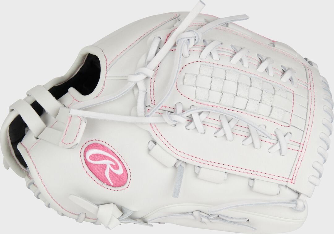 Liberty Advanced Color Series 12.5 in Fastpitch Glove White/Pink - Image 2