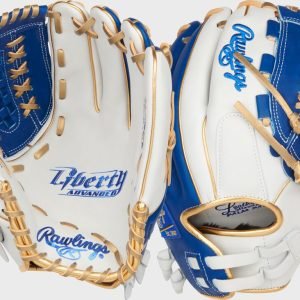 Liberty Advanced Color Series 12.5 in Fastpitch Glove White/Royal