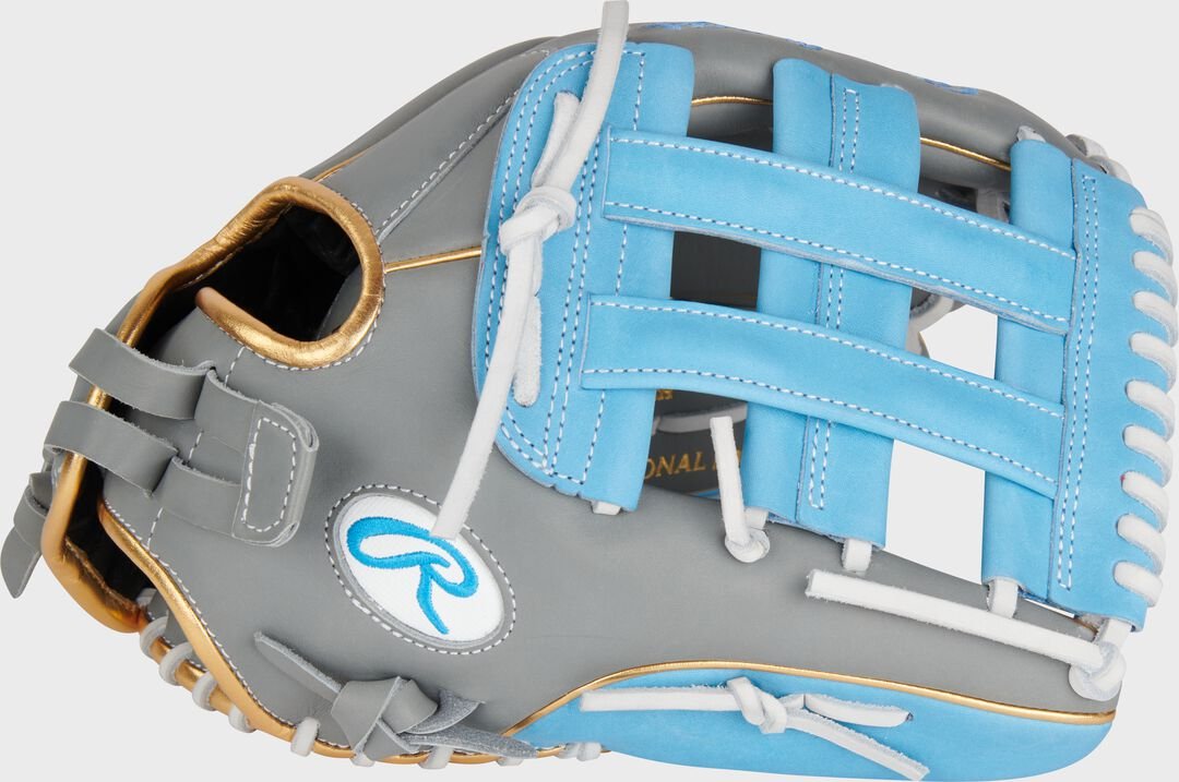 Liberty Advanced Color Series 12.75 in Outfield Glove Gray/Columbia Blue - Image 2