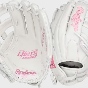 Liberty Advanced Color Series 12.75 in Outfield Glove White/Pink