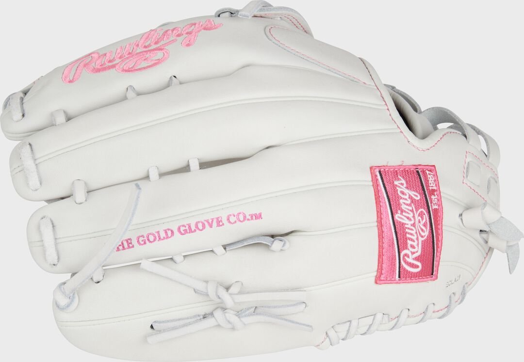 Liberty Advanced Color Series 12.75 in Outfield Glove White/Pink - Image 5