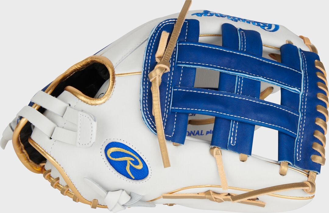 Liberty Advanced Color Series 12.75 in Outfield Glove White/Royal - Image 2