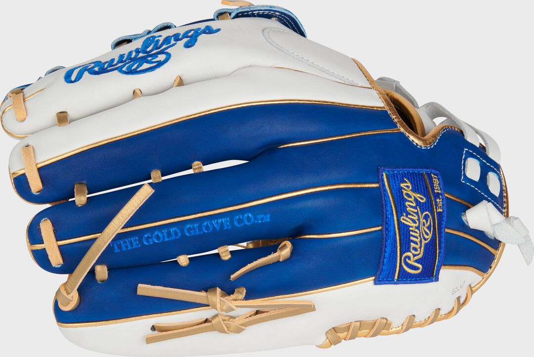 Liberty Advanced Color Series 12.75 in Outfield Glove White/Royal - Image 5