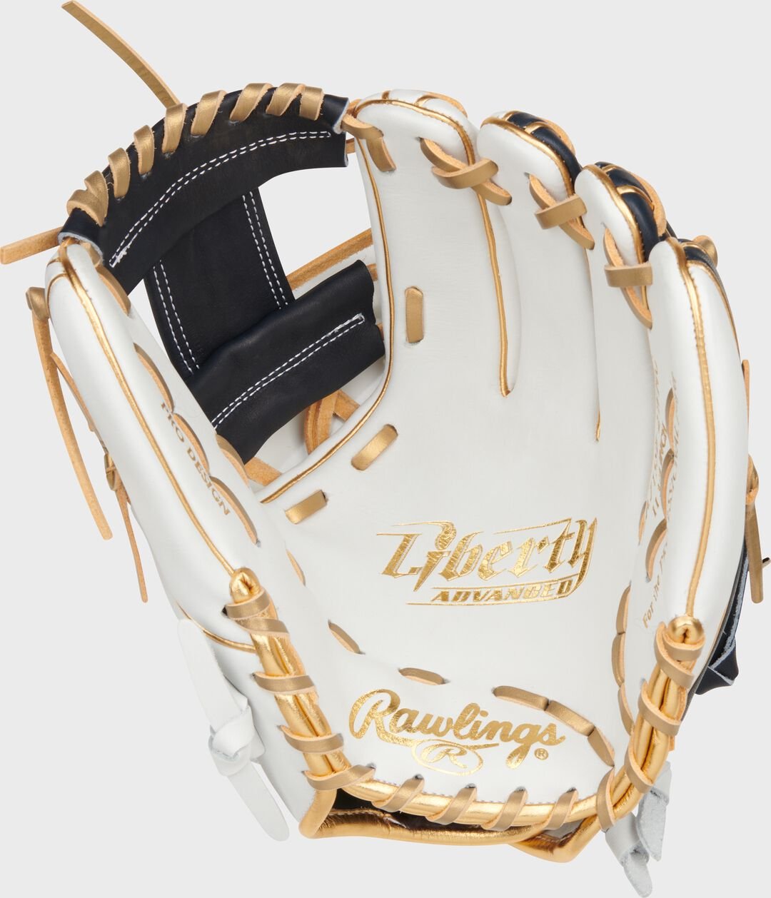 Liberty Advanced Color Series 11.75 in Infield Glove White/Navy - Image 4