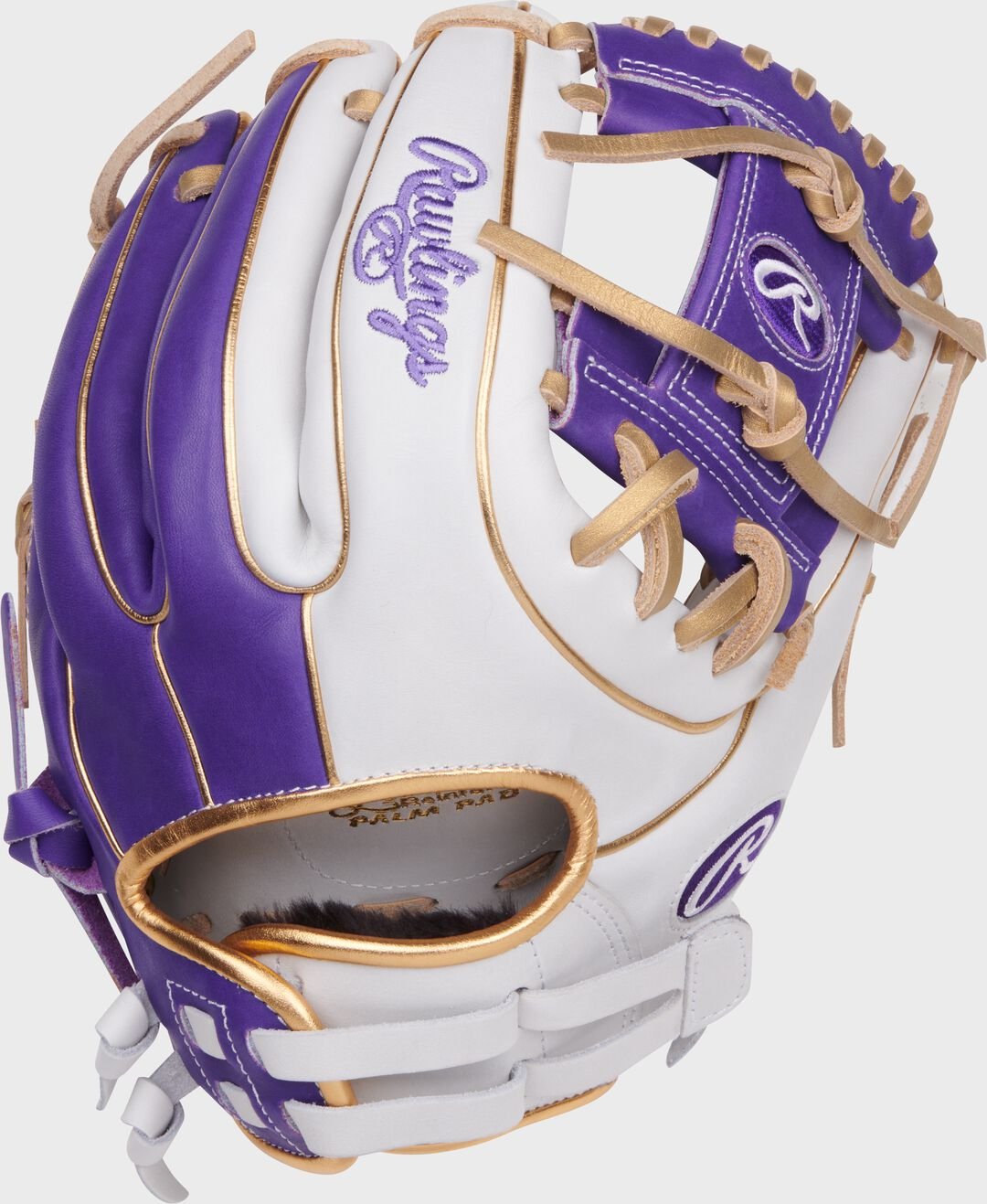 Liberty Advanced Color Series 11.75 in Infield Glove White/Purple - Image 3