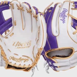 Liberty Advanced Color Series 11.75 in Infield Glove White/Purple