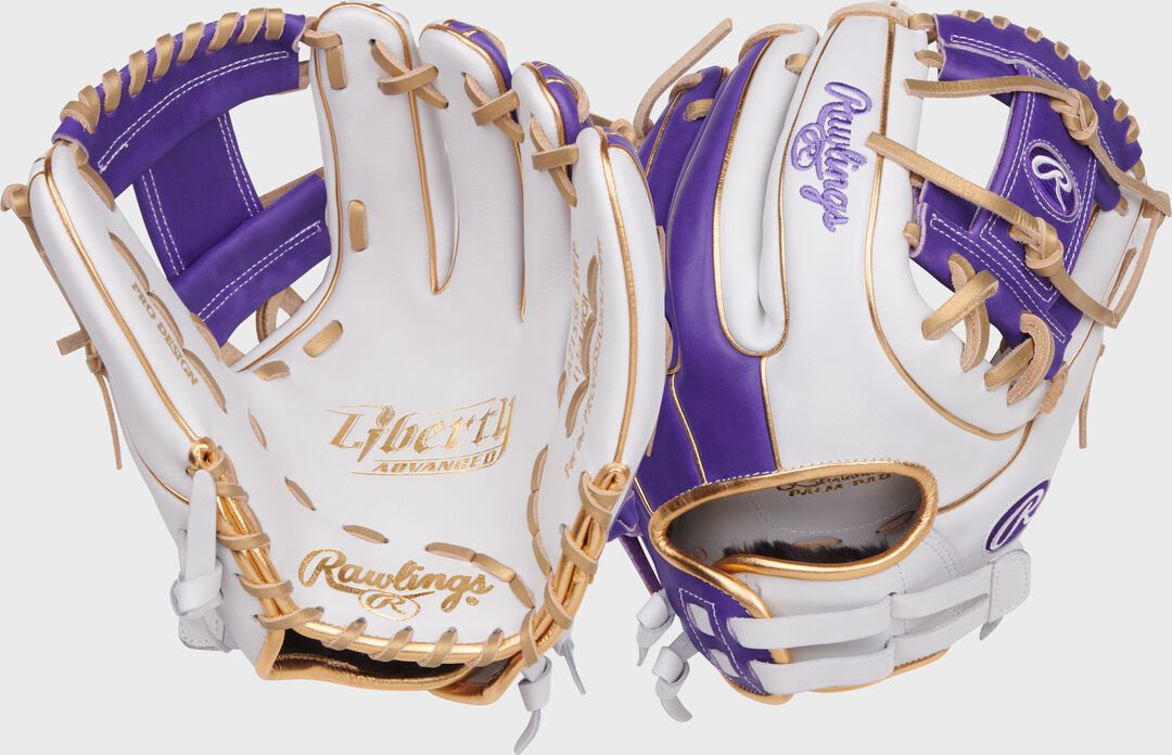 Liberty Advanced Color Series 11.75 in Infield Glove White/Purple