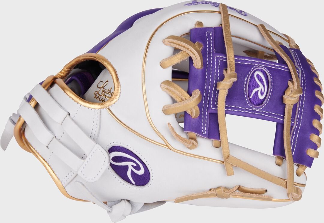 Liberty Advanced Color Series 11.75 in Infield Glove White/Purple - Image 2