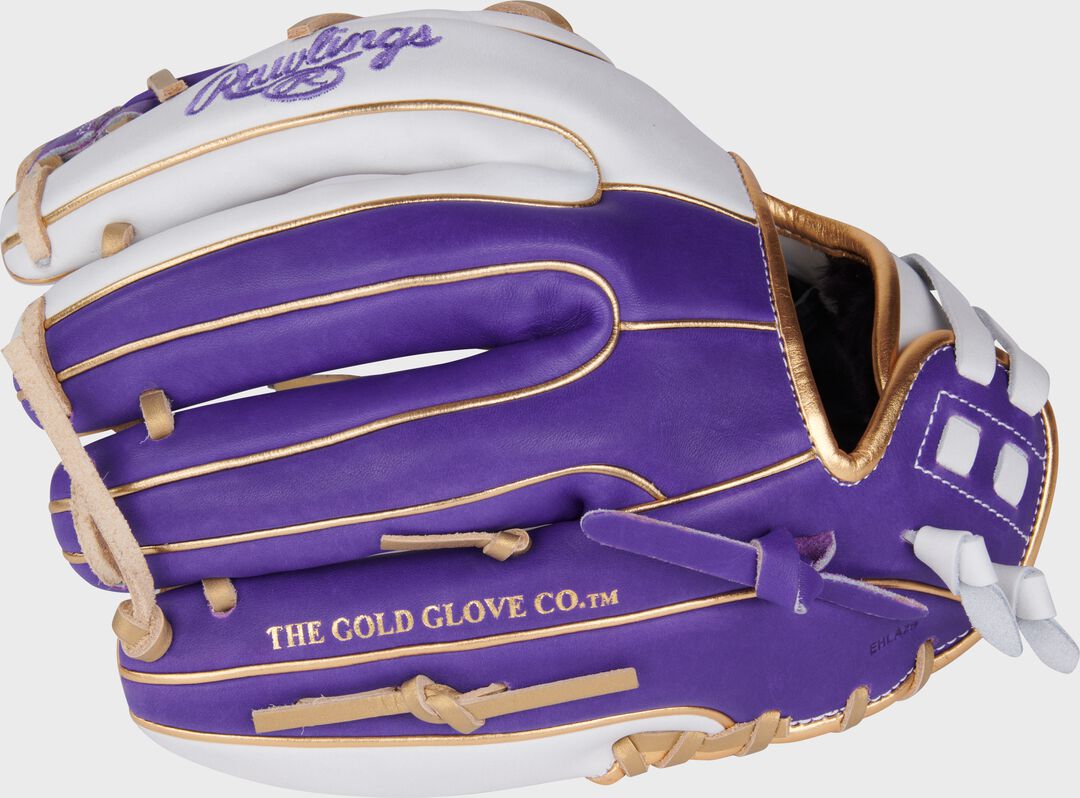 Liberty Advanced Color Series 11.75 in Infield Glove White/Purple - Image 5