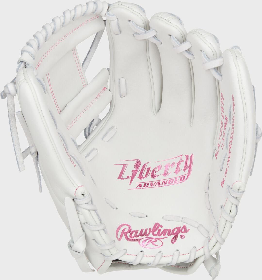 Liberty Advanced Color Series 11.75 in Infield Glove White/Pink - Image 4