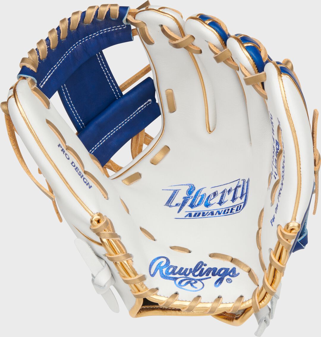 Liberty Advanced Color Series 11.75 in Infield Glove White/Royal - Image 4