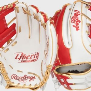 Liberty Advanced Color Series 11.75 in Infield Glove White/Scarlet