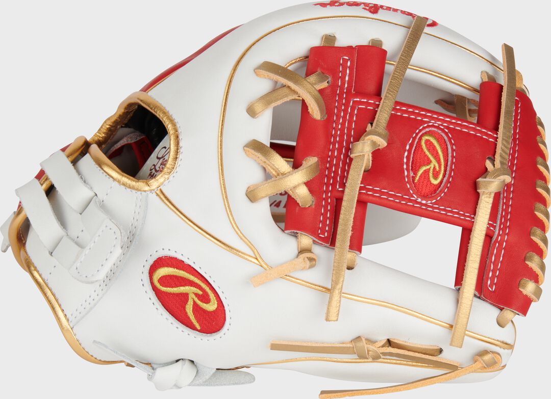 Liberty Advanced Color Series 11.75 in Infield Glove White/Scarlet - Image 2