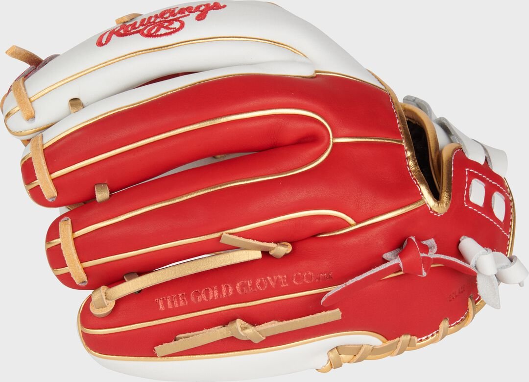 Liberty Advanced Color Series 11.75 in Infield Glove White/Scarlet - Image 5