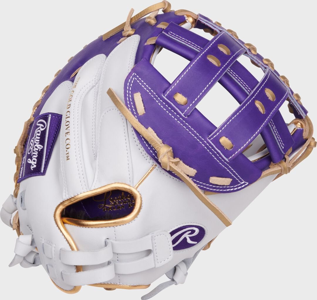 Liberty Advanced Color Series 34 in Catcher's Mitt White/Purple - Image 3