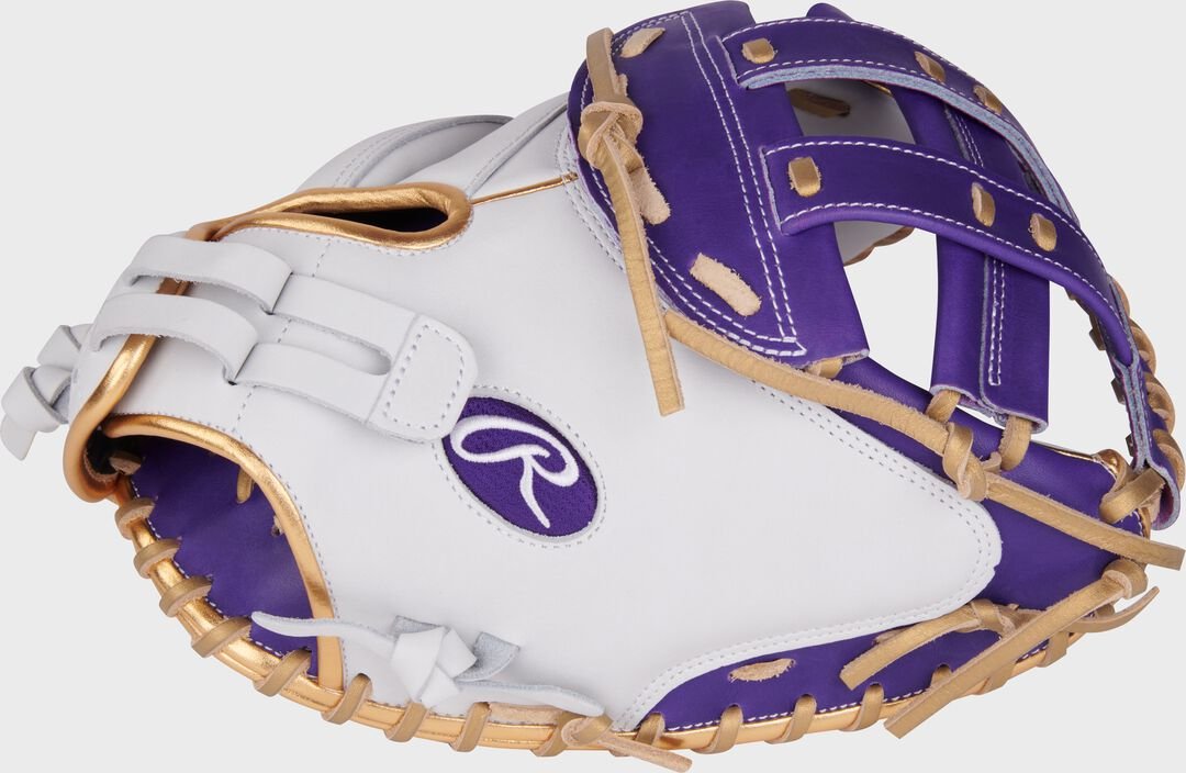 Liberty Advanced Color Series 34 in Catcher's Mitt White/Purple - Image 2