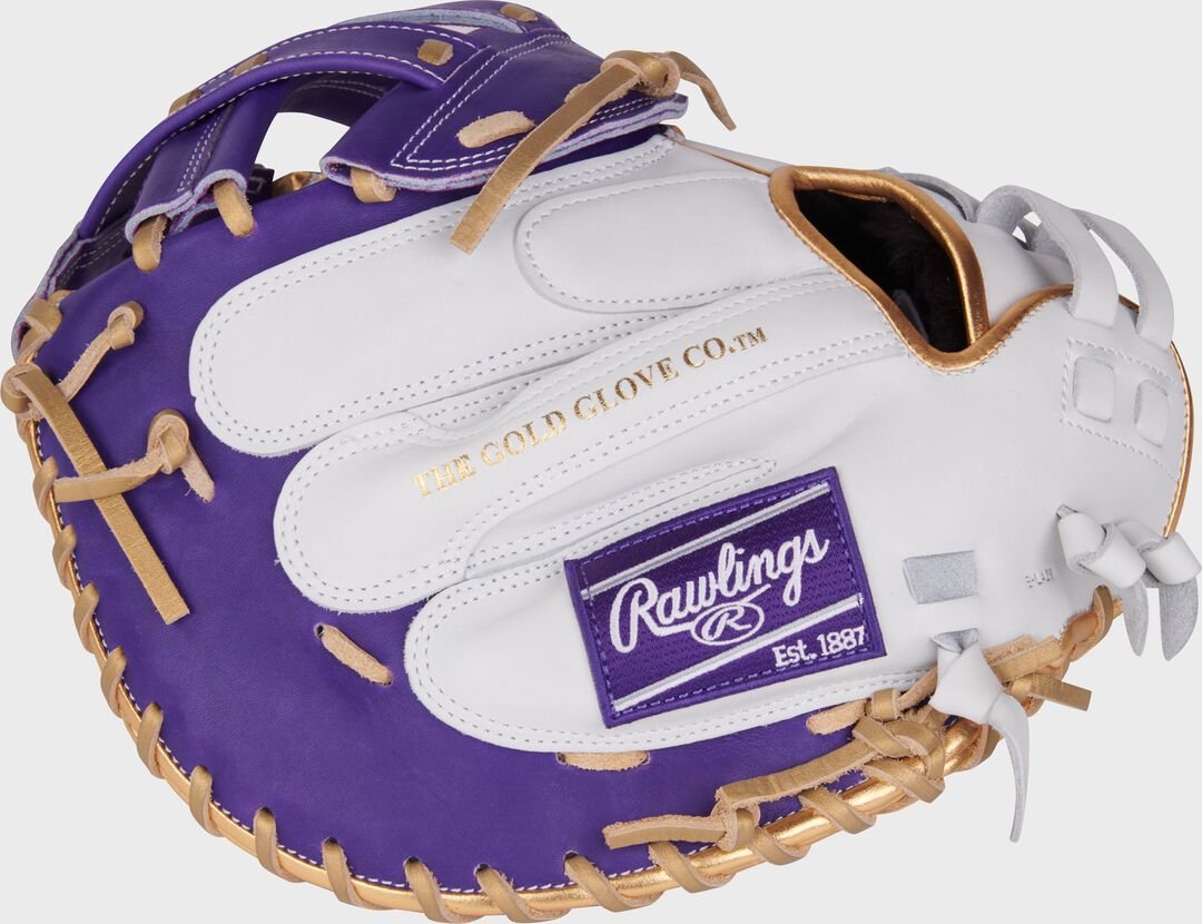 Liberty Advanced Color Series 34 in Catcher's Mitt White/Purple - Image 5