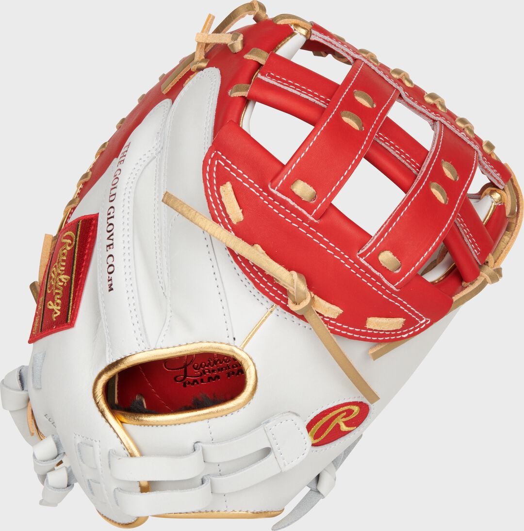 Liberty Advanced Color Series 34 in Catcher's Mitt White/Scarlet - Image 3