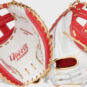 Liberty Advanced Color Series 34 in Catcher's Mitt White/Scarlet