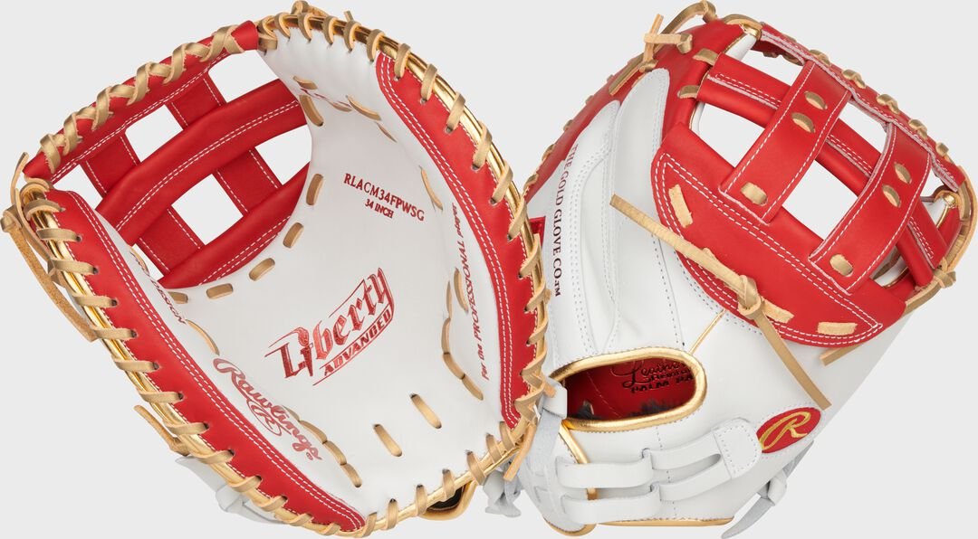 Liberty Advanced Color Series 34 in Catcher's Mitt White/Scarlet