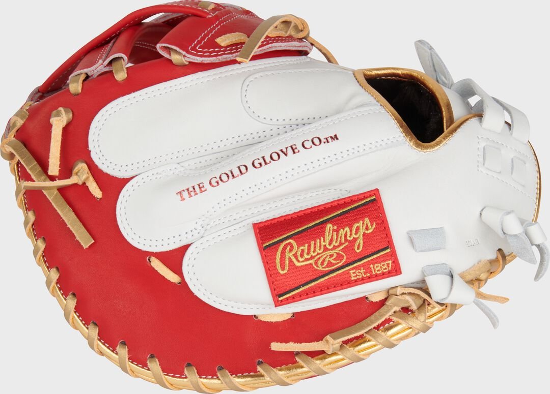 Liberty Advanced Color Series 34 in Catcher's Mitt White/Scarlet - Image 5