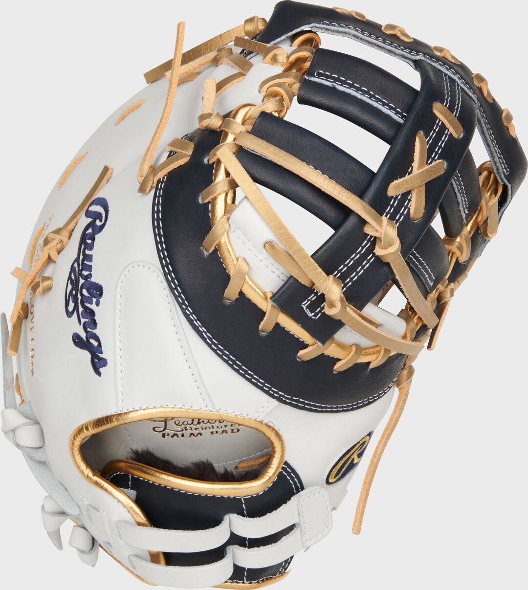 Liberty Advanced Color Series 13 in 1st Base Mitt White/Navy - Image 3
