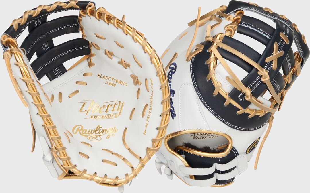 Liberty Advanced Color Series 13 in 1st Base Mitt White/Navy