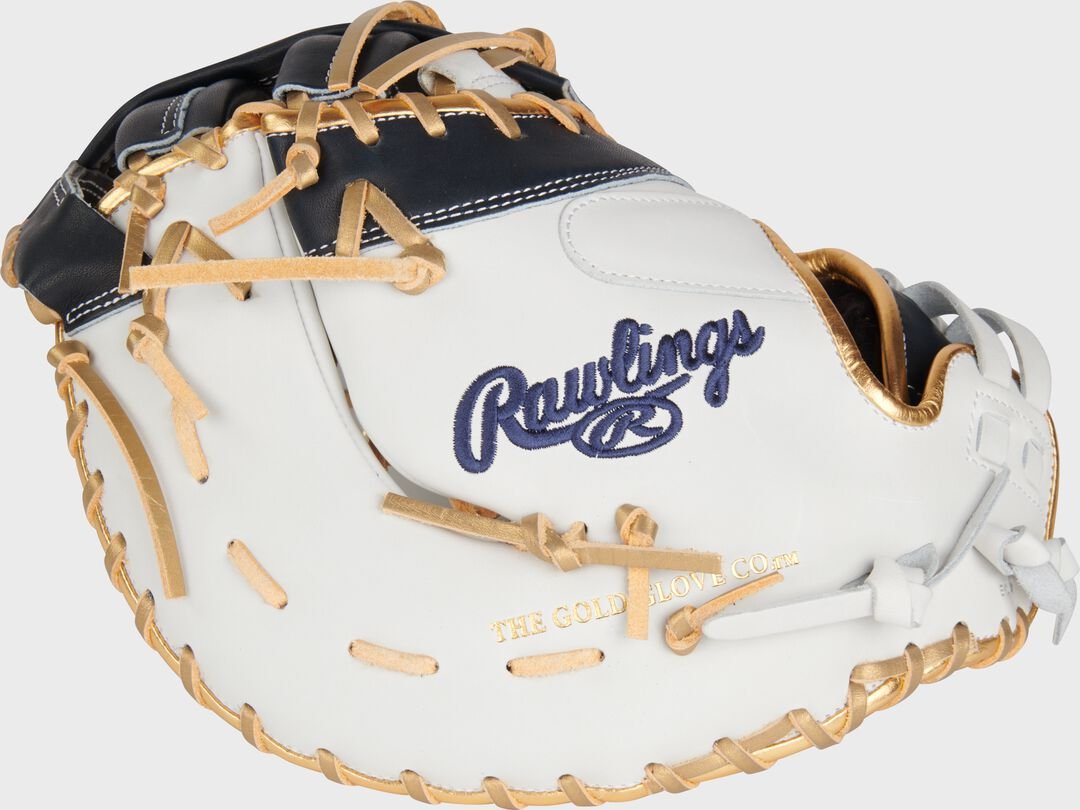 Liberty Advanced Color Series 13 in 1st Base Mitt White/Navy - Image 5
