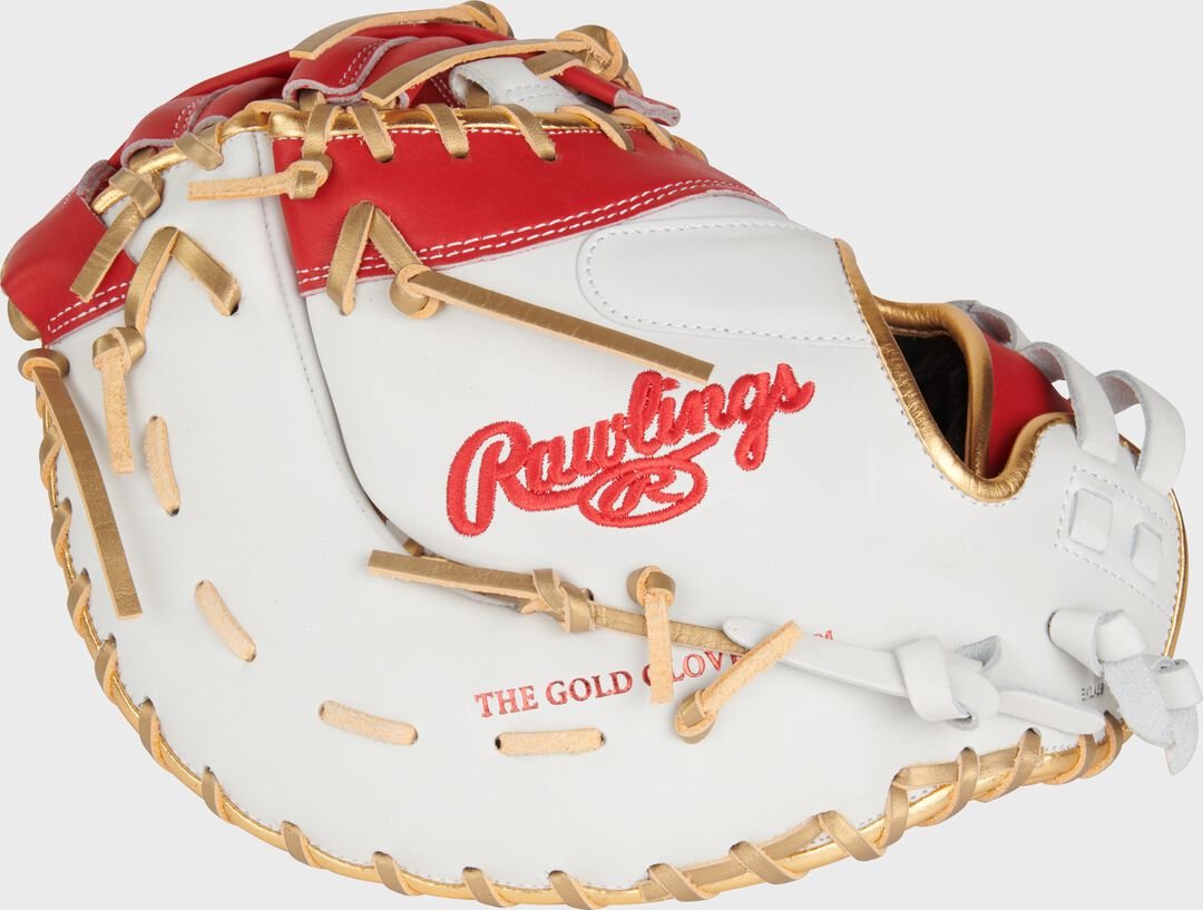 Liberty Advanced Color Series 13 in 1st Base Mitt White/Scarlet - Image 5
