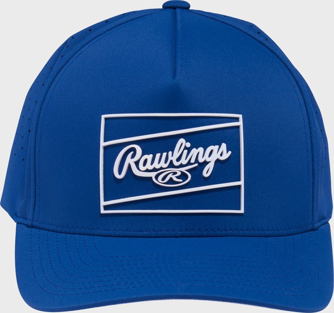 Rawlings Royal Laser Performance Patch Snapback Hat - Image 3