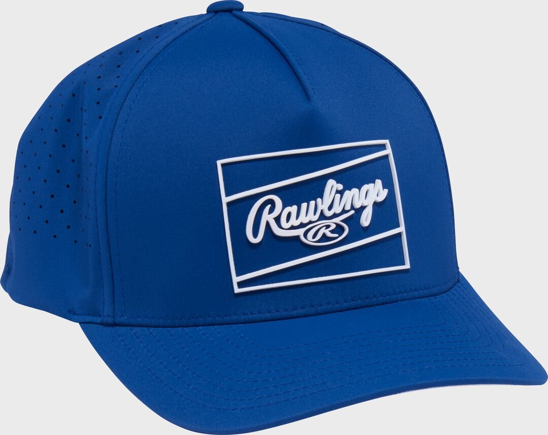 Rawlings Royal Laser Performance Patch Snapback Hat - Image 2