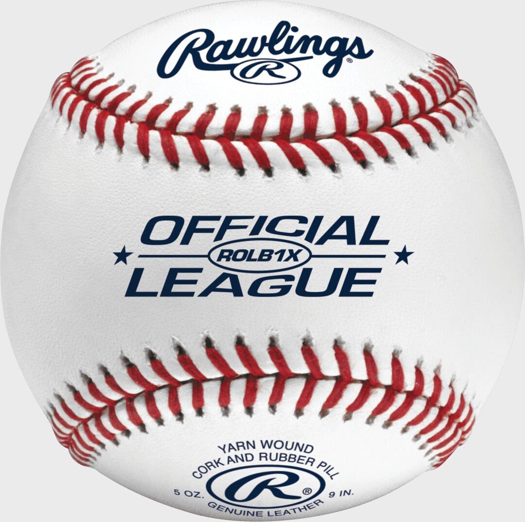 Official League Competition Grade Practice Baseballs 3 6 Pack or Dozen