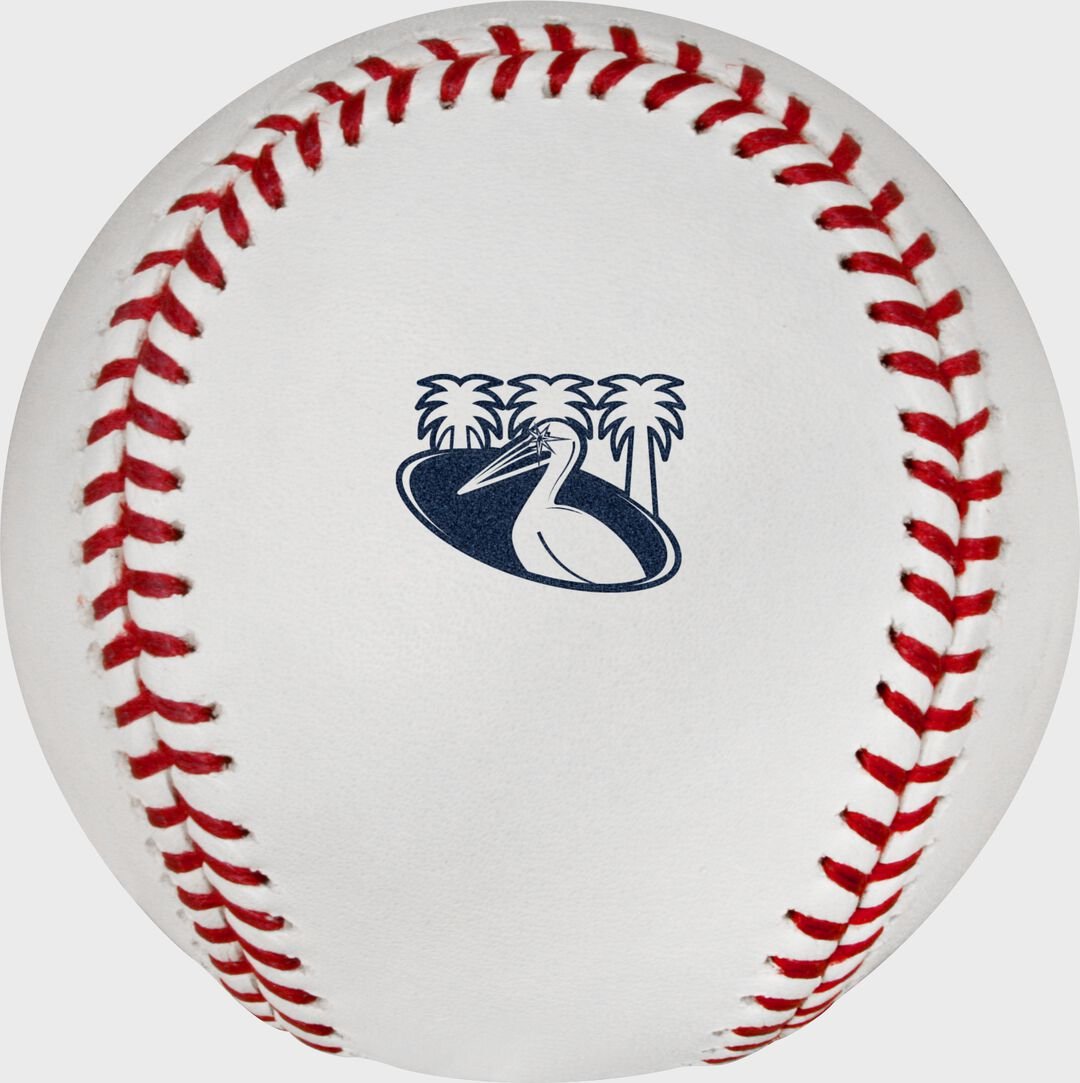 2024 Tampa Bay Rays City Connect Baseball 1 Ball in Display Cube - Image 2