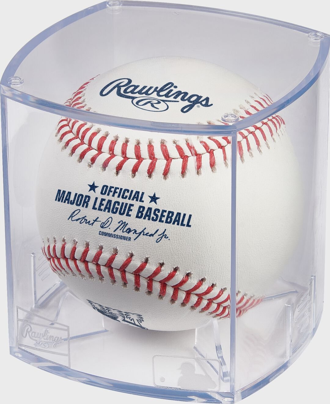 2024 Tampa Bay Rays City Connect Baseball 1 Ball in Display Cube - Image 3