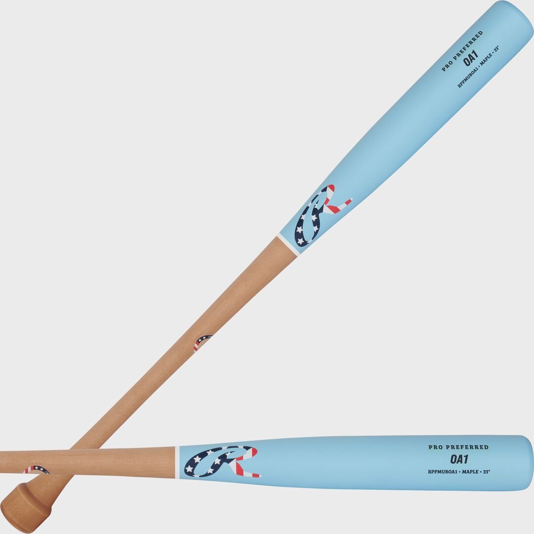 Rawlings Pro Preferred OA1 Maple Wood Baseball Bat - Image 2