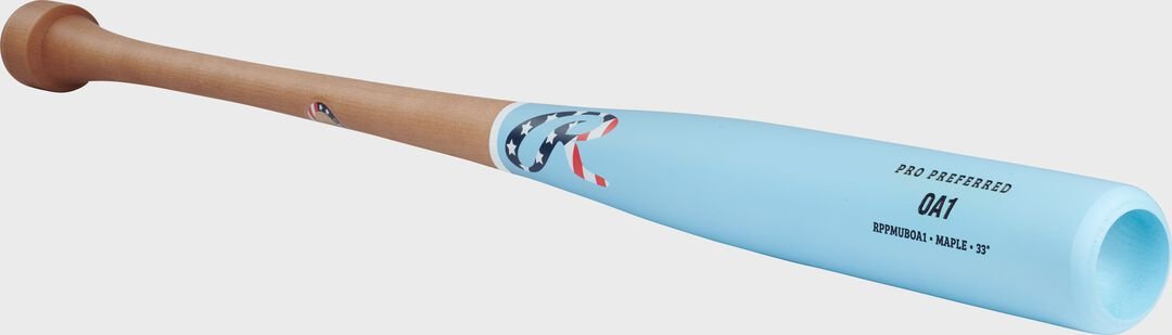 Rawlings Pro Preferred OA1 Maple Wood Baseball Bat - Image 4