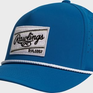 Rawlings Dusty Blue Rope Patch Hat
