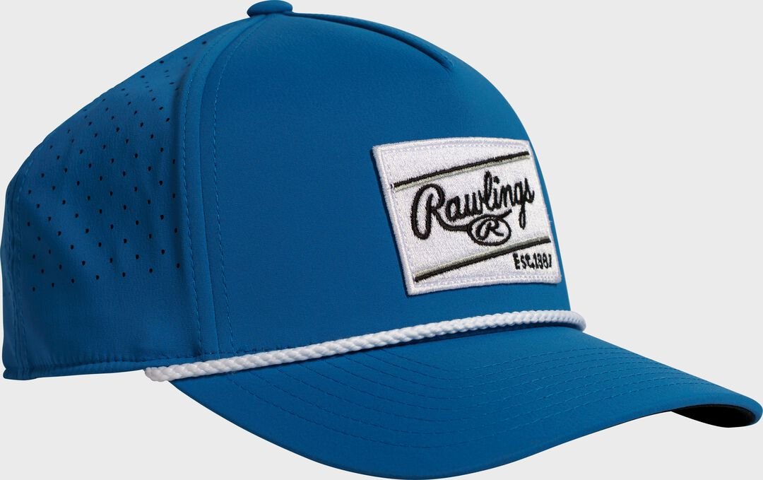 Rawlings Dusty Blue Rope Patch Hat - Image 3