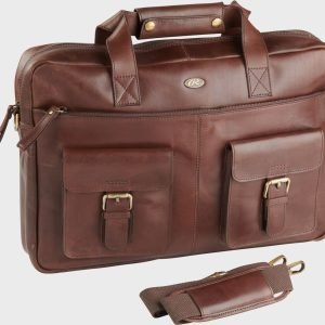 Ace Leather Messenger Bag