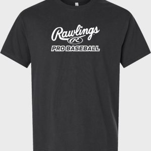 Rawlings Black Pro Baseball T-Shirt