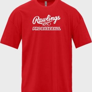 Rawlings Red Pro Baseball T-Shirt