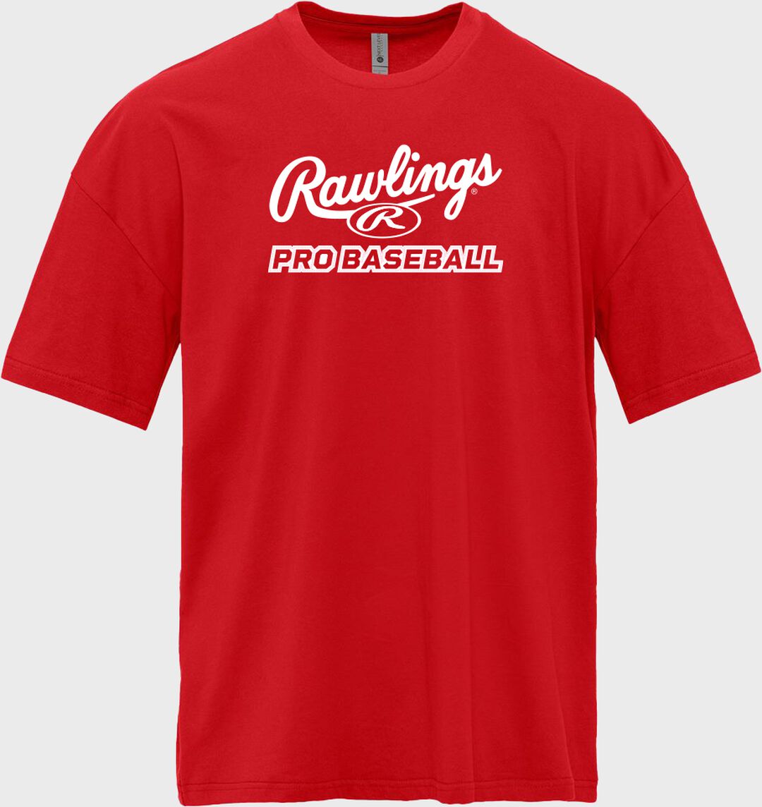 Rawlings Red Pro Baseball T-Shirt