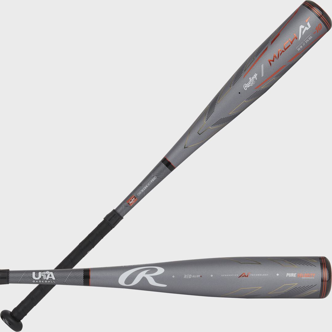 2024 Rawlings Mach AI -10 USA Baseball Bat - Image 3