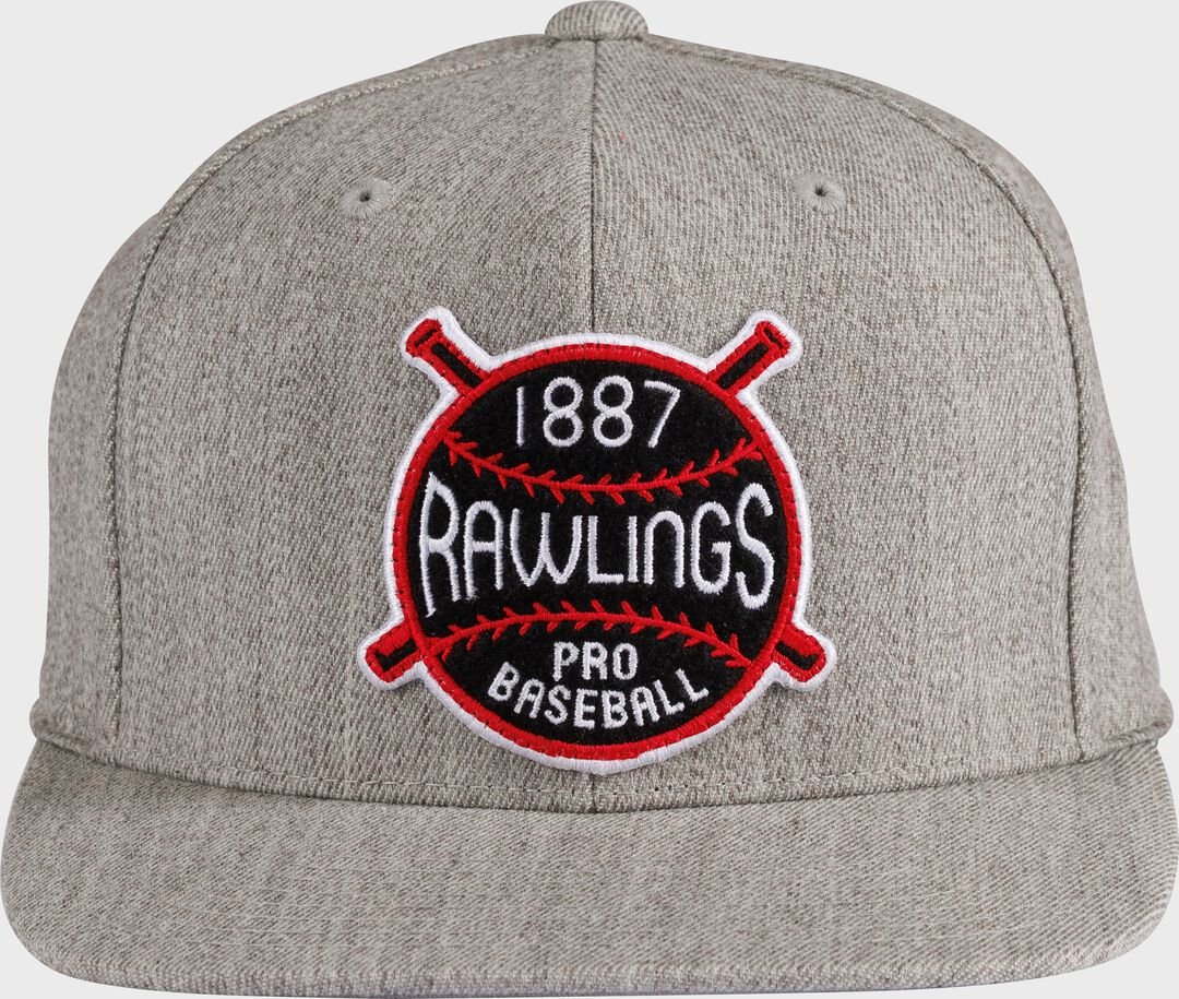 Rawlings Vintage Flat Bill Snapback Hat - Image 2